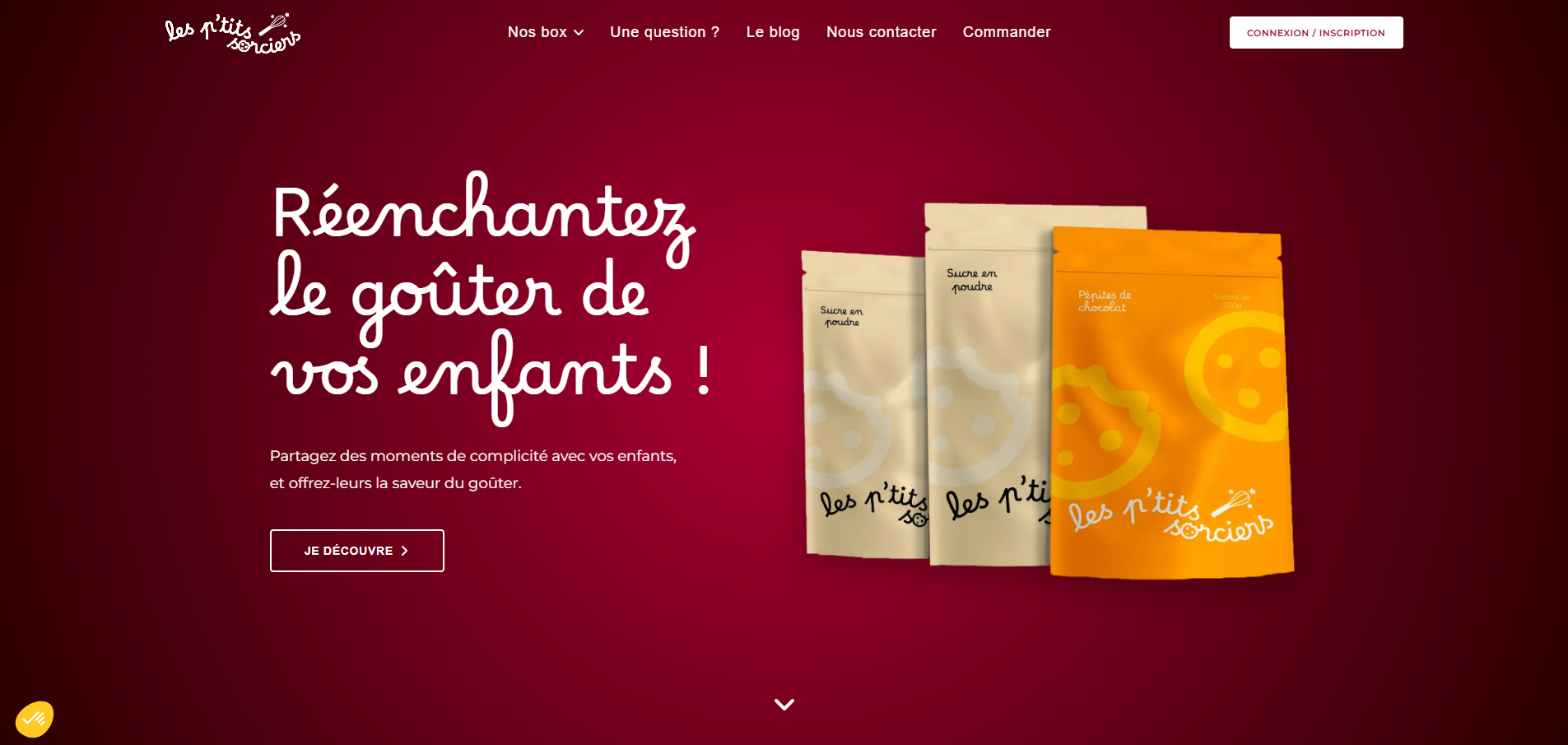 Aperçu du projet Les P'tits Sorciers