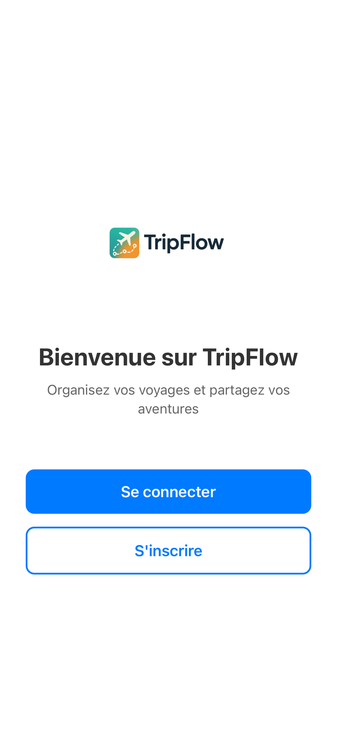 Aperçu du projet TripFlow